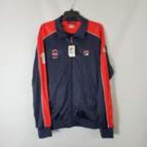 Fila Navy/Red Zip-Up Track Jacket NWT sz XL